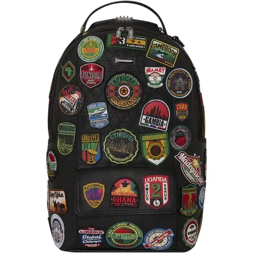 Backpacks, unisex, , Size: ONE SIZE African Intelligence Backpack - Sprayground - Modalova