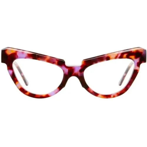 Violette Tortoise Cat-Eye Brille - Kuboraum - Modalova