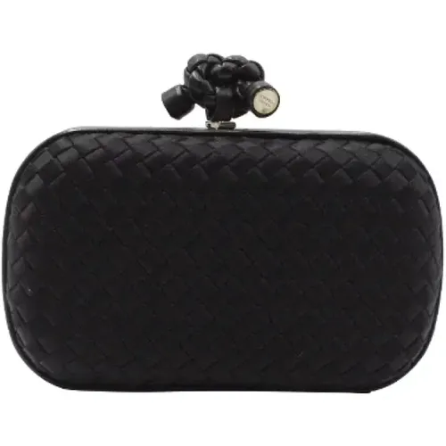 Pre-owned Fabric clutches , female, Sizes: ONE SIZE - Bottega Veneta Vintage - Modalova