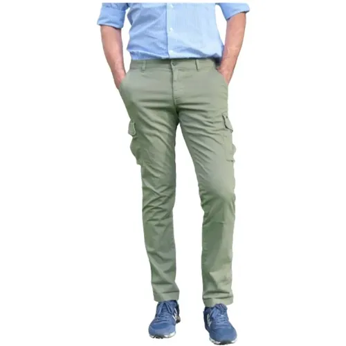 Chinos, male, , Size: XL Extra Slim Cargo Pants - Mason's - Modalova