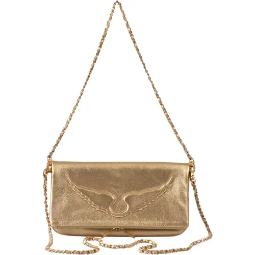 Goldene Granulierte Rocktasche - Zadig & Voltaire - Modalova