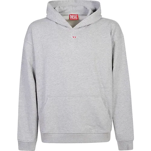 Graue Pullover Kollektion , Herren, Größe: M - Diesel - Modalova