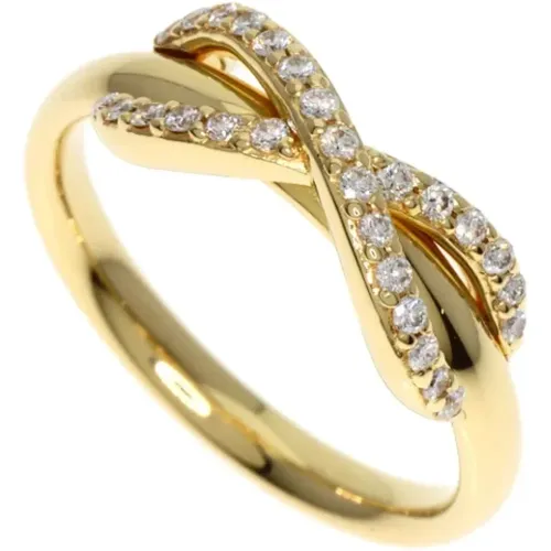 Pre-owned Jewellery, female, , Size: ONE SIZE Pre-owned Gold rings - Tiffany & Co. Pre-owned - Modalova