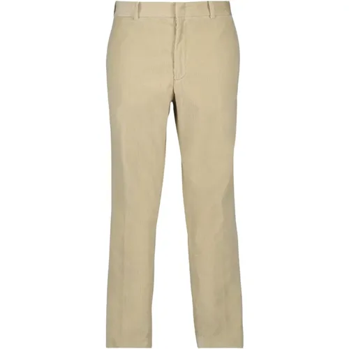 Corduroy Straight Fit Pants , male, Sizes: M - Moncler - Modalova