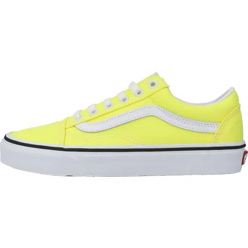 Sneakers, female, , Size: 10 US Neon Old Skool Sneakers - Vans - Modalova