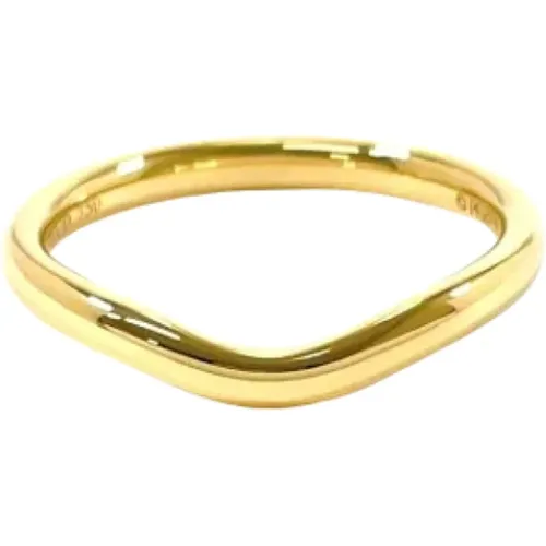 Pre-owned Jewellery, female, , Size: ONE SIZE Pre-owned Gold rings - Tiffany & Co. Pre-owned - Modalova