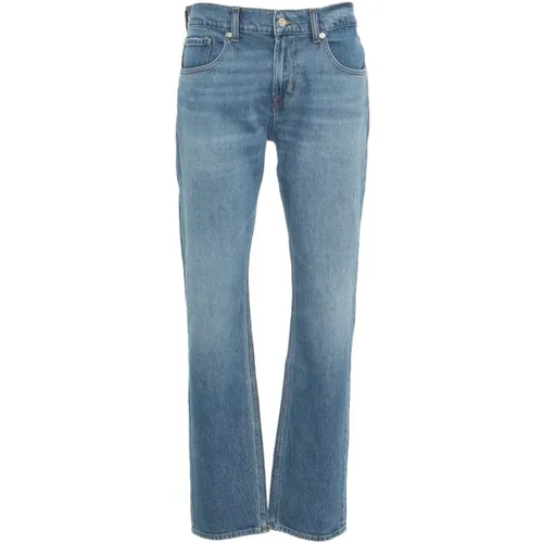 Straight Jeans, male, , Size: W33 Jeans The Straight Underline - 7 For All Mankind - Modalova