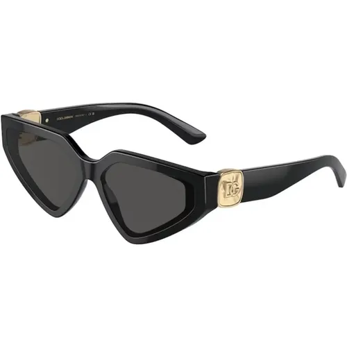Grey Sunglasses Dg4469 Model , unisex, Sizes: 59 MM - Dolce & Gabbana - Modalova