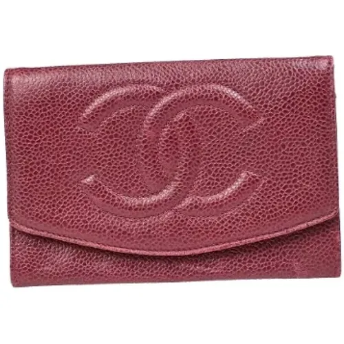 Pre-owned Leather wallets , female, Sizes: ONE SIZE - Chanel Vintage - Modalova