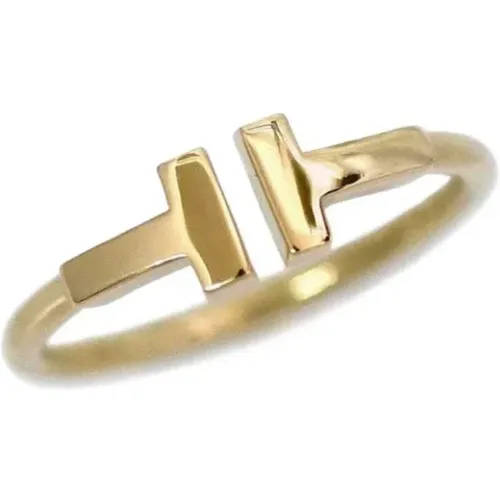 Pre-owned Jewellery, female, , Size: ONE SIZE Pre-owned Gold rings - Tiffany & Co. Pre-owned - Modalova