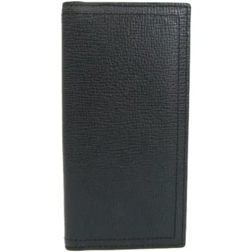 Pre-owned Wallets, female, , Size: ONE SIZE Pre-owned Navy Leather Louis Vuitton Wallet - Louis Vuitton Vintage - Modalova