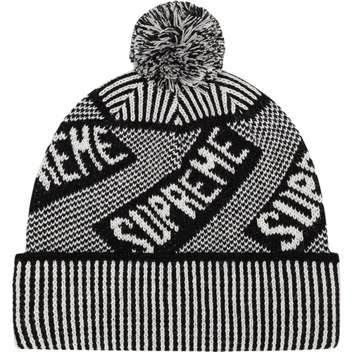 Limited Edition Banner Beanie , unisex, Sizes: ONE SIZE - Supreme - Modalova