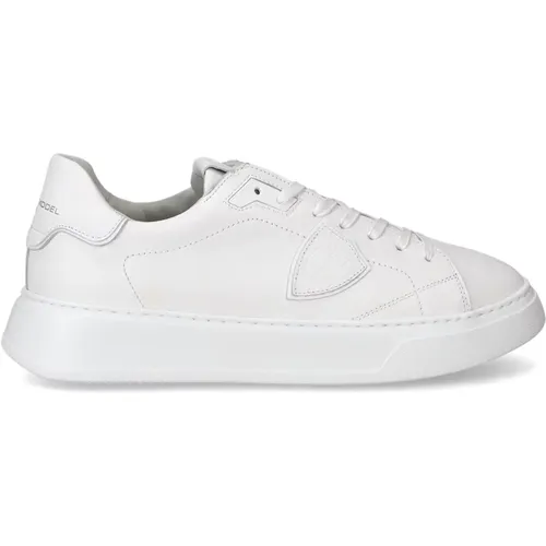 Sneakers Temple Tennis , Herren, Größe: 41 EU - Philippe Model - Modalova