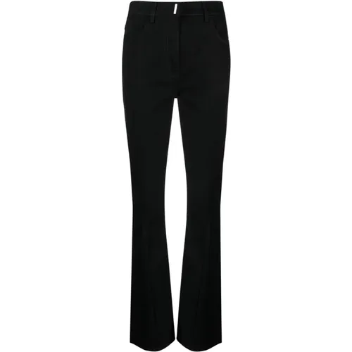 Flared Trousers , female, Sizes: W27 - Givenchy - Modalova