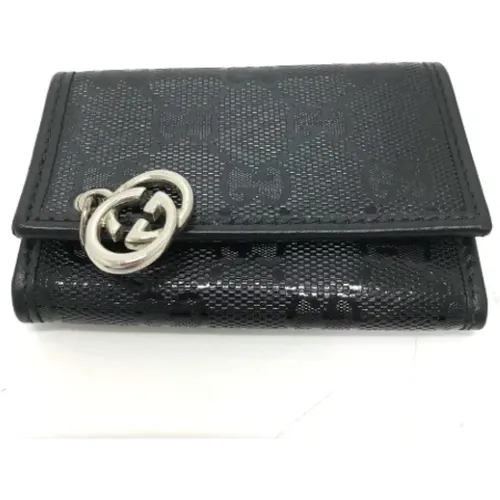 Pre-owned Accessories, female, , Size: ONE SIZE Pre-owned Leather key-holders - Gucci Vintage - Modalova