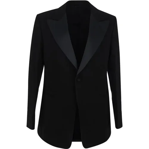 Blazers, male, , Size: M Sophisticated Blazer Jacket - Salvatore Ferragamo - Modalova