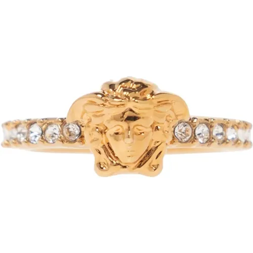 Ring mit Medusa-Gesicht , Damen, Größe: 58 MM - Versace - Modalova