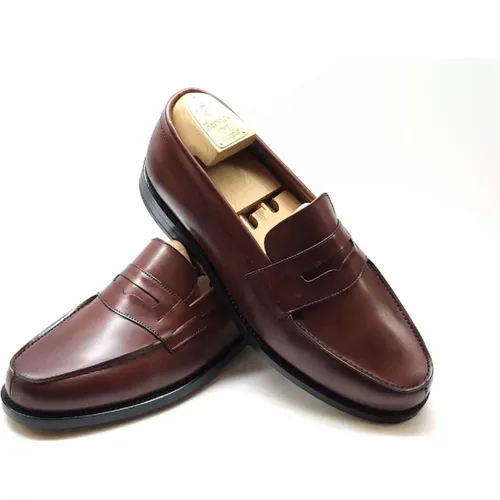 Vintage Suede Loafers , male, Sizes: 7 1/2 UK, 6 UK - Berwick - Modalova