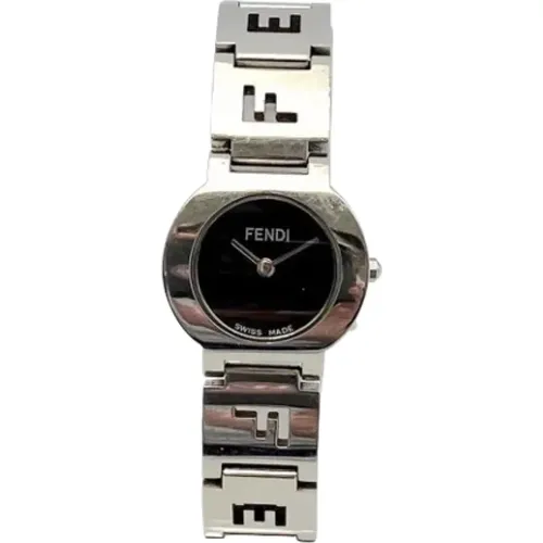 Pre-owned Watches, female, , Size: ONE SIZE Pre-owned Stainless Steel watches - Fendi Vintage - Modalova