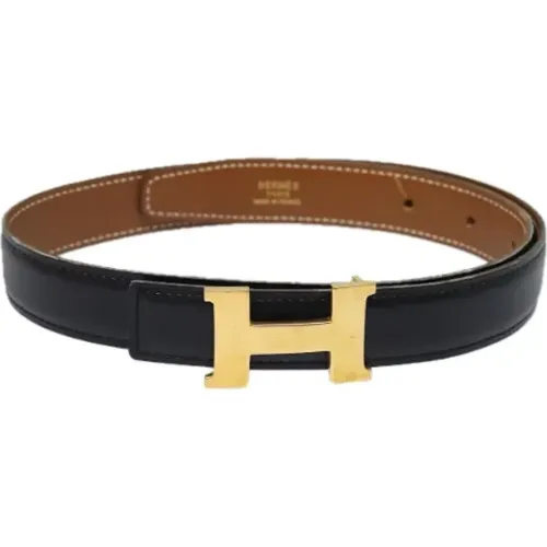 Pre-owned Leather belts , female, Sizes: ONE SIZE - Hermès Vintage - Modalova