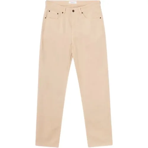 Straight Trousers, male, , Size: W32 Tim Pants - Knowledge Cotton Apparel - Modalova