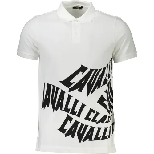 Polo Shirts, male, , Size: 2XL Short Sleeve Polo Shirt Men - Cavalli Class - Modalova