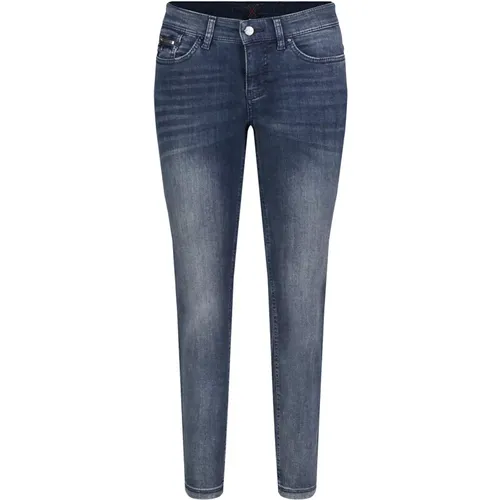 Authentische Denim Skinny Jeans , Damen, Größe: 2XL - MAC - Modalova