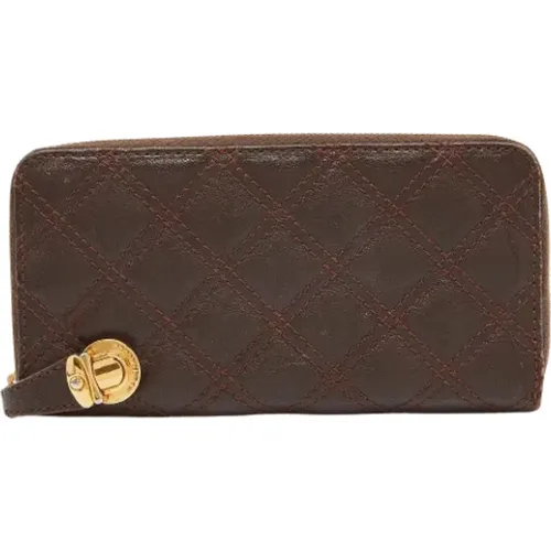 Pre-owned Wallets, female, , Size: ONE SIZE Pre-owned Leather wallets - Marc Jacobs Pre-owned - Modalova