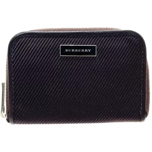 Pre-owned Wallets, female, , Size: ONE SIZE Pre-owned Leather wallets - Burberry Vintage - Modalova