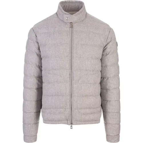 Coats Grey , male, Sizes: 2XL - Moncler - Modalova