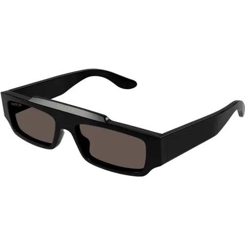 Gg1592S 005 Sunglasses , male, Sizes: 55 MM - Gucci - Modalova