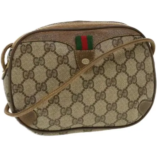 Pre-owned Cross Body Bags, female, , Size: ONE SIZE Pre-owned Canvas gucci-bags - Gucci Vintage - Modalova