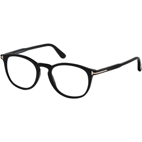 Schwarze Brillengestelle,Transparent Grey Eyewear Frames - Tom Ford - Modalova