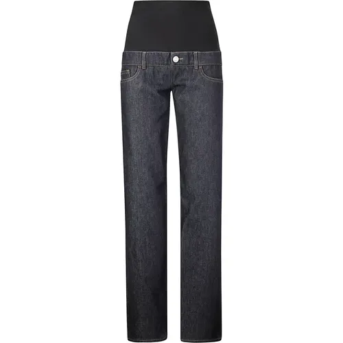 Hybrid Denim Hose , Damen, Größe: XS - Coperni - Modalova