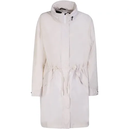 Elegant Cream Trench Coat , female, Sizes: M - Moose Knuckles - Modalova