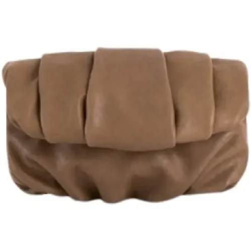 Handgemachte Leder Clutch Tasche , Damen, Größe: ONE Size - Malababa - Modalova
