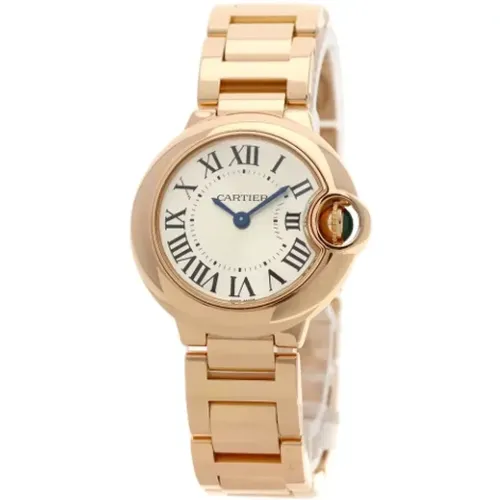 Pre-owned Watches, female, , Size: ONE SIZE Pre-owned Rose Gold watches - Cartier Vintage - Modalova