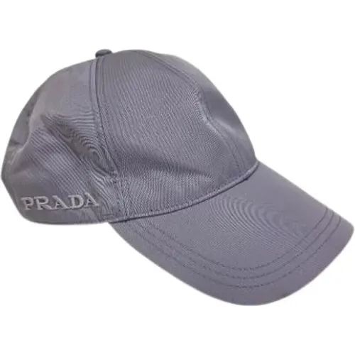 Pre-owned Accessories, unisex, , Size: ONE SIZE Pre-owned Nylon Hat - Prada Vintage - Modalova