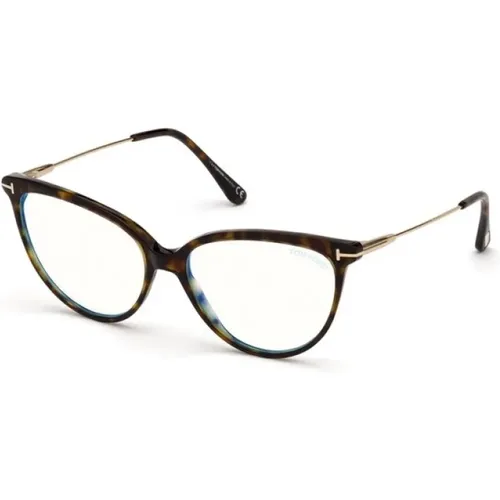 Sophisticated Havana Frame Sungles , female, Sizes: 55 MM - Tom Ford - Modalova