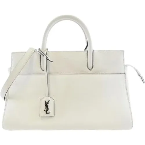 Pre-owned Handbags, female, , Size: ONE SIZE Pre-owned Vintage Leather Handbag - Yves Saint Laurent Vintage - Modalova