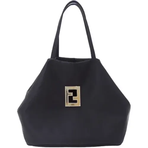 Pre-owned Tote Bags, female, , Size: ONE SIZE Pre-owned Nylon fendi-bags - Fendi Vintage - Modalova