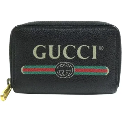 Pre-owned Wallets, female, , Size: ONE SIZE Pre-owned Leather wallets - Gucci Vintage - Modalova