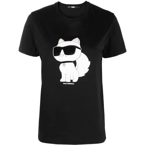 T-Shirts , female, Sizes: XS - Karl Lagerfeld - Modalova