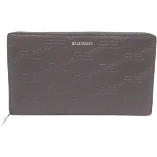 Pre-owned Wallets, female, , Size: ONE SIZE Pre-owned Leather wallets - Balenciaga Vintage - Modalova