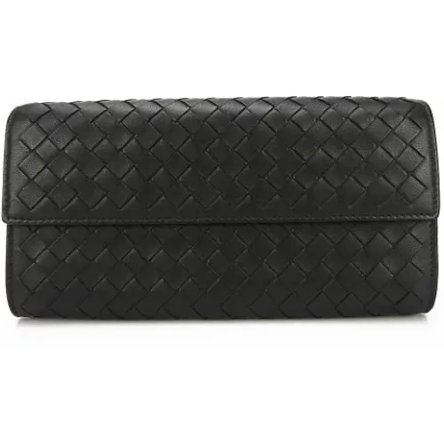 Pre-owned Wallets, female, , Size: ONE SIZE Pre-owned Leather wallets - Bottega Veneta Vintage - Modalova