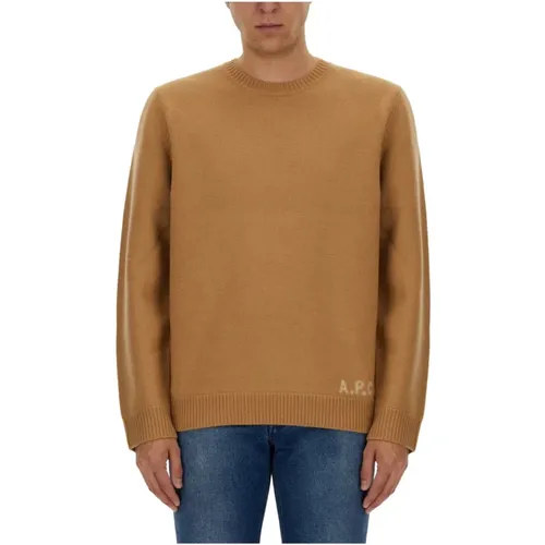 Woll Jersey 'Edward' Pullover - A.P.C. - Modalova