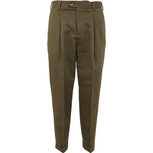 MAN Reporter Trousers With Double Pences , male, Sizes: 2XL, M, XL - Pt01 - Modalova