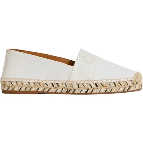 Espadrilles, female, , Size: 5 US Piia Flat Espadrilles - Chloé - Modalova