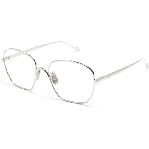 Graue Optische Brille Stilvoll und vielseitig,Goldene Optische Brille Must-Have - Loewe - Modalova
