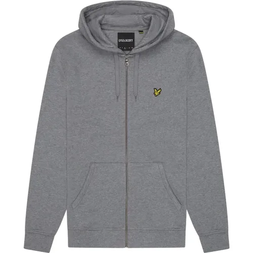 Zip-throughs, male, , Size: XL Zip Hoodie - Lyle & Scott - Modalova